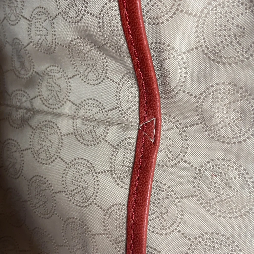 Michael Kors Red Suede Fringe Bag